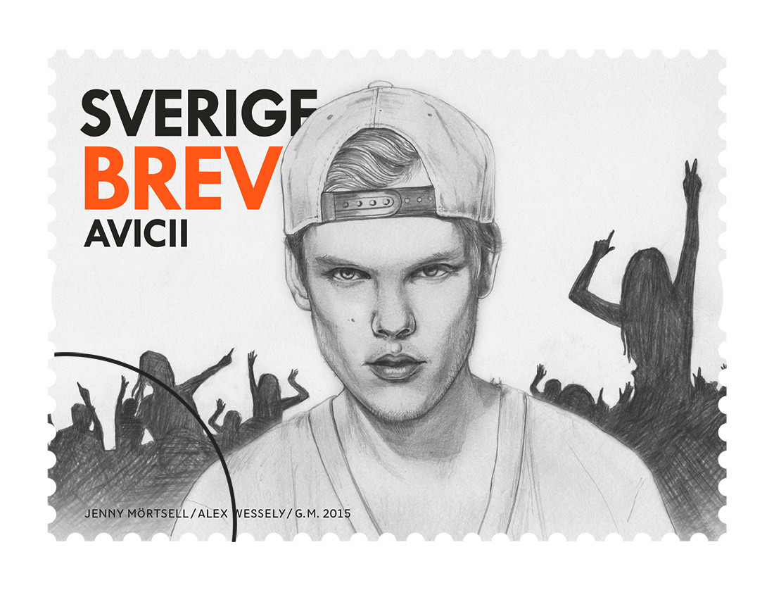 "Musikundret" Swedish Postal Stamps — image 2