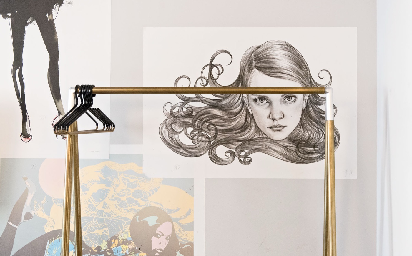"Little Lies" mural for Story Hotel — image 3