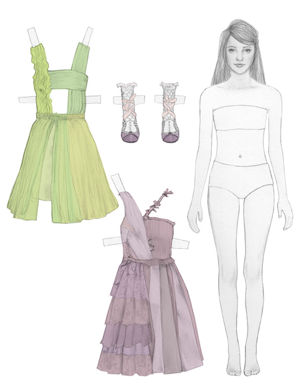 Rodarte Paperdolls For Lula Magazine — image 3