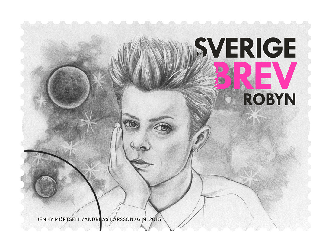 "Musikundret" Swedish Postal Stamps — image 5